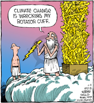 Climate change is wrecking my rotator cuff.

